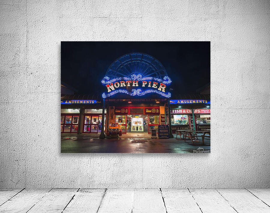 North Pier Blackpool Wall Preview