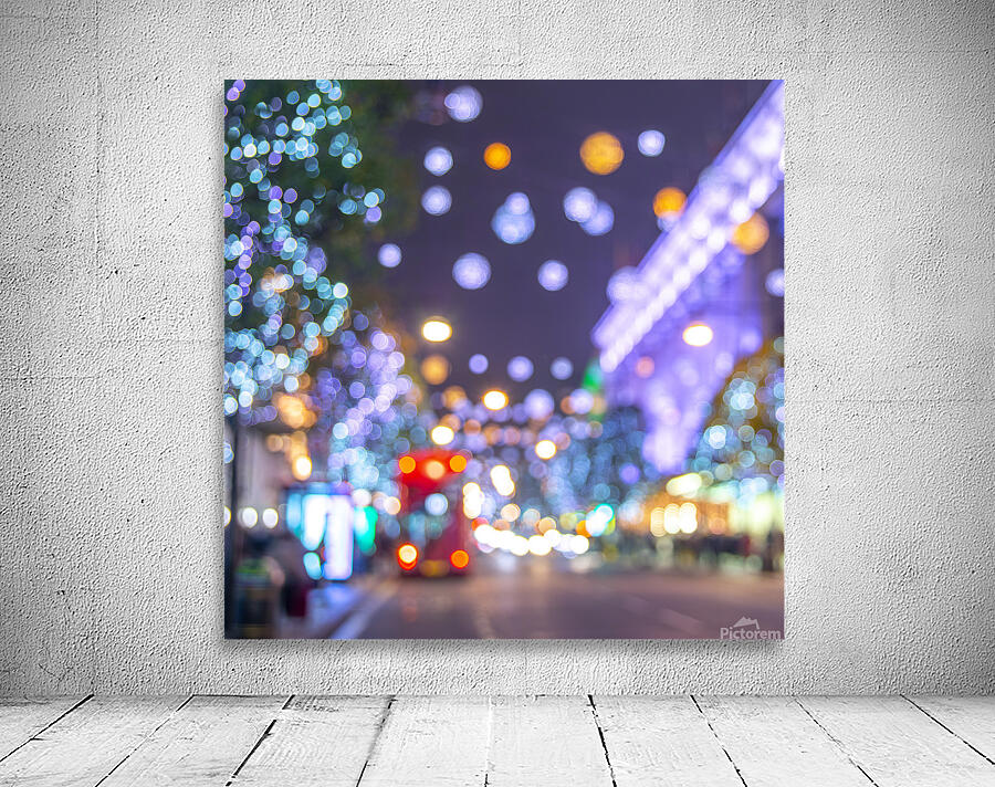 Colorful Bokeh Wall Preview