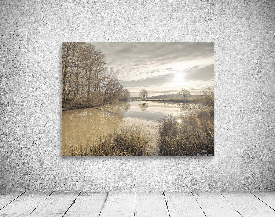 Pond Sunrise Wall Preview