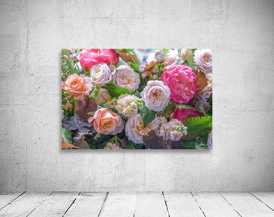 Mixed flowers Wall Preview