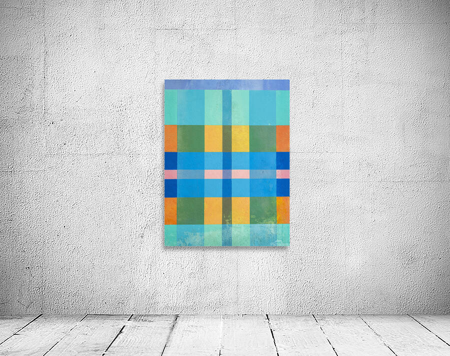 Checkered Pattern Wall Wall Preview