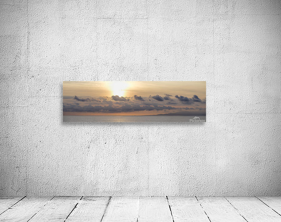 Beautiful sunset sky Wall Preview