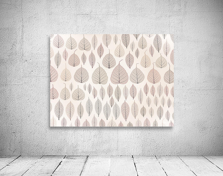 Skeleton leaves Wall Preview