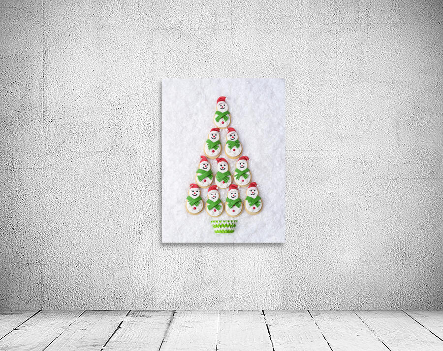 Snowmen Biscuits Wall Preview