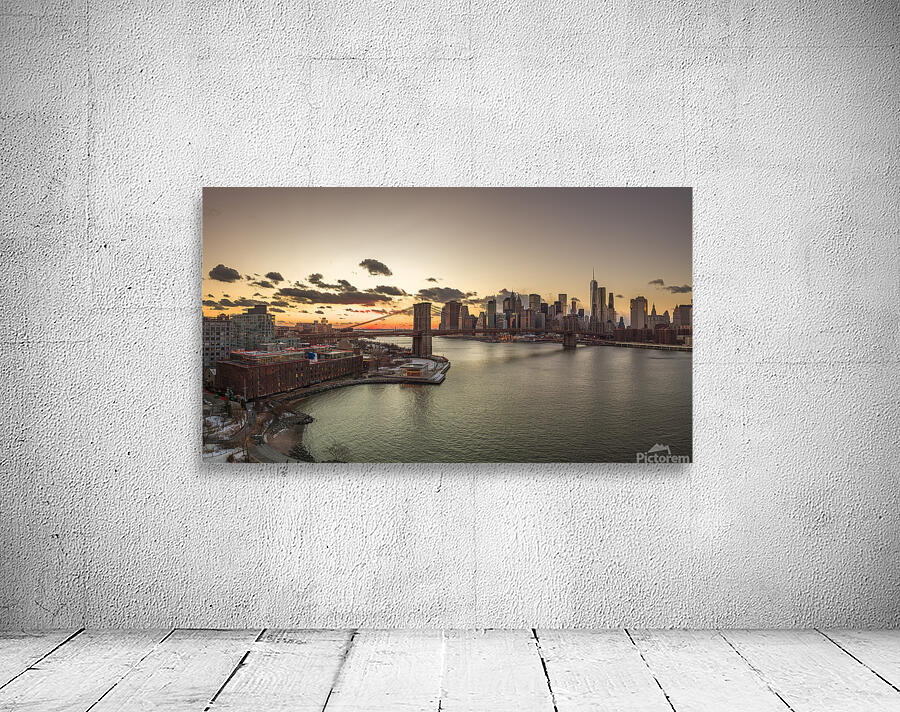 Lower Manhattan Skyline Wall Preview