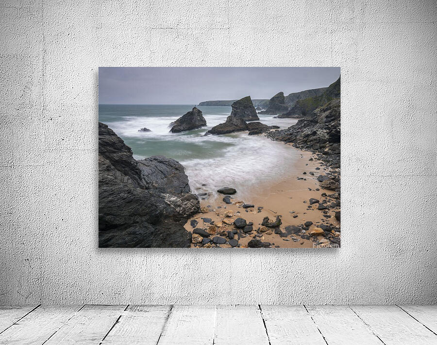 Bedruthan Steps beach Cornwall Wall Preview