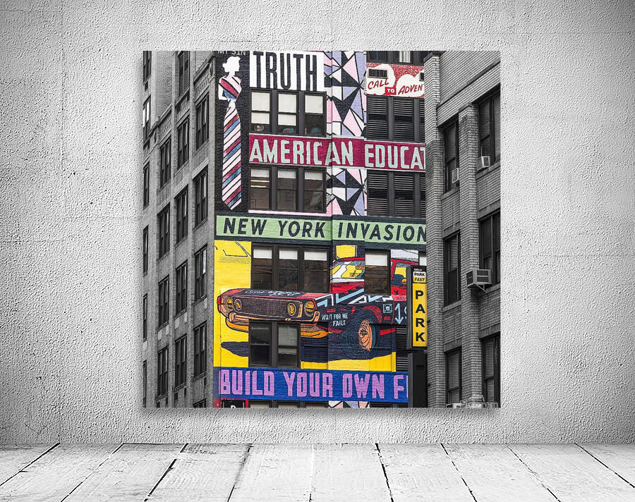 Advertisements on Buildings Wall Preview