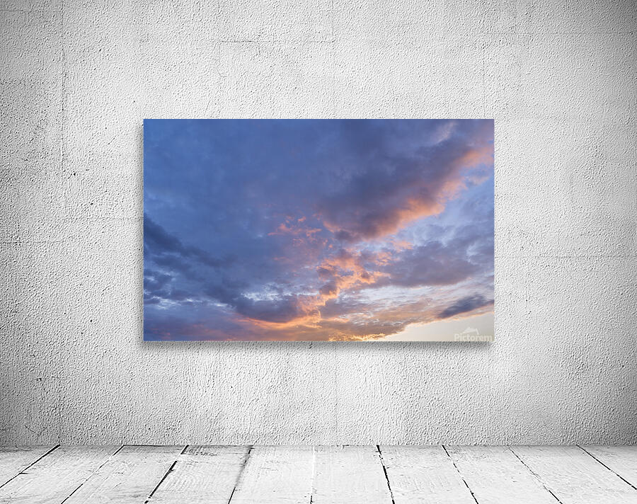 Sunset Sky with dark clouds Wall Preview