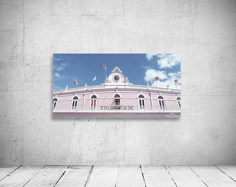 Colonial Pink Facade Wall Preview
