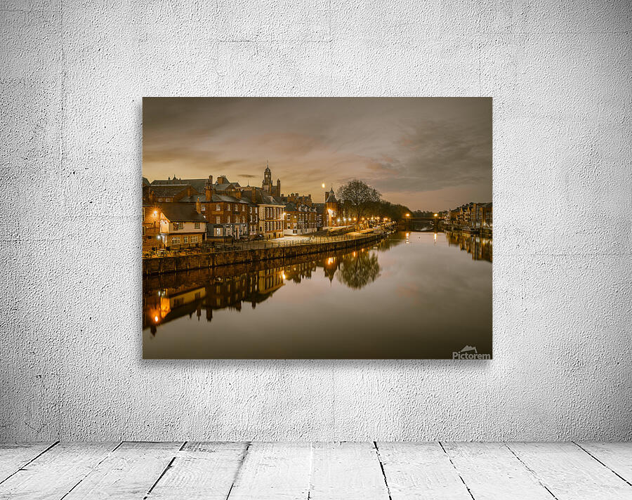 Sunset Over York’s Riverbanks Wall Preview