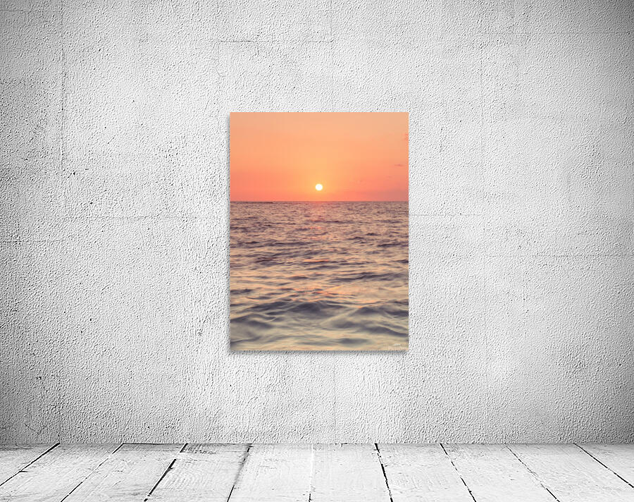 Sunset on the beach Wall Preview