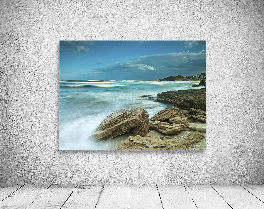 Rocks at sea Wall Preview