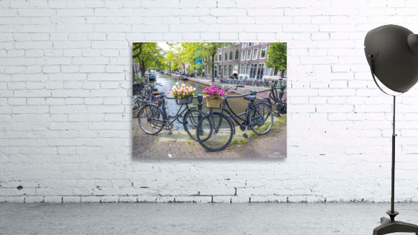 Exploring the Amsterdam Canals Wall Preview