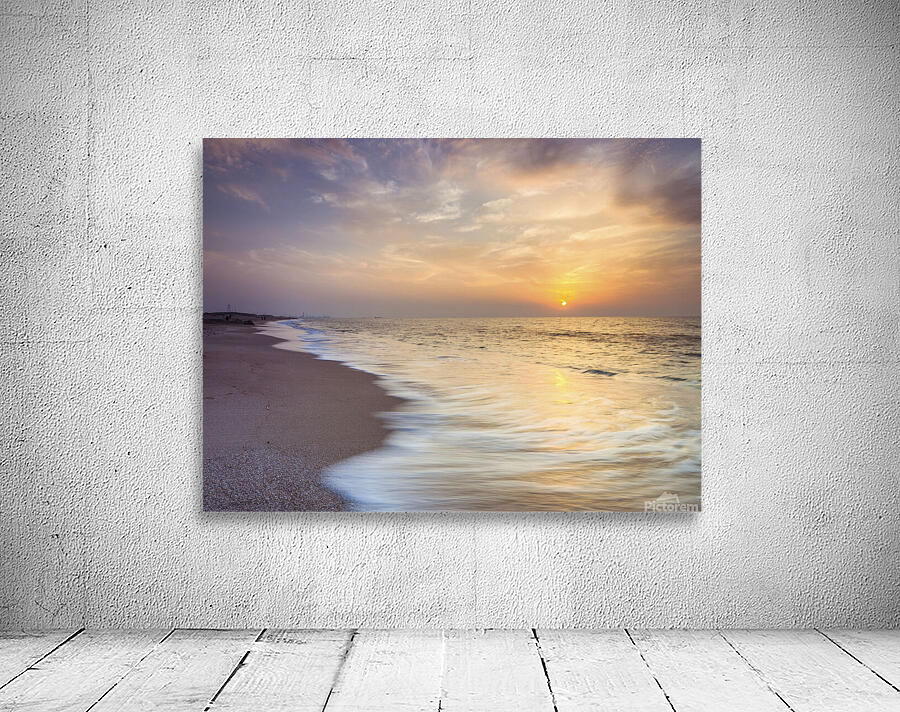 Evening on beach Wall Preview