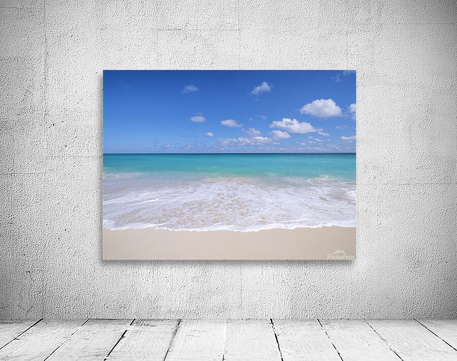 White sandy beach Wall Preview