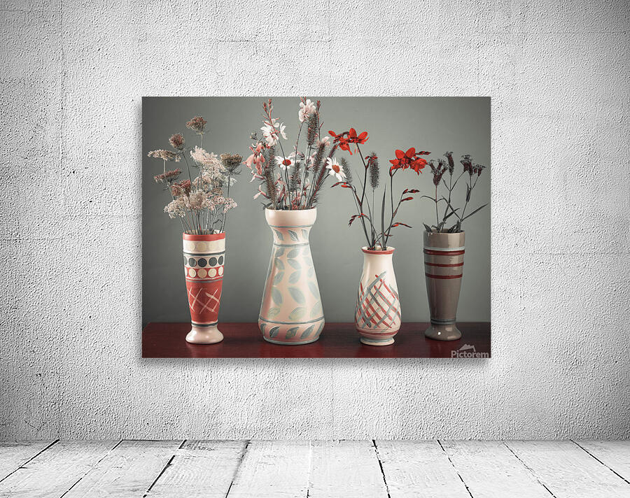 Mixed Flowers Wall Preview