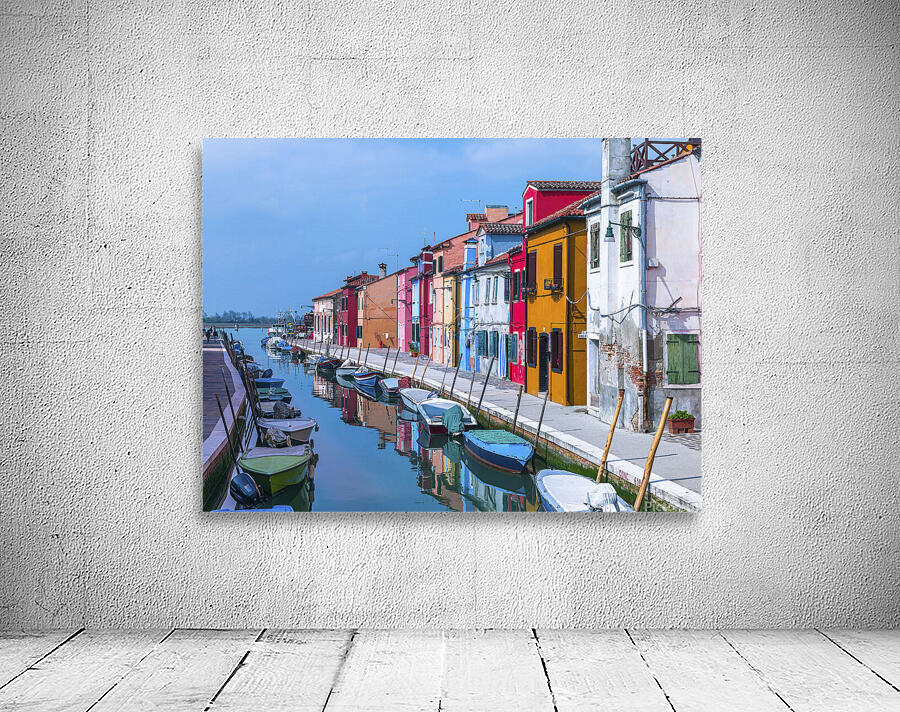Burano Canal Wall Preview