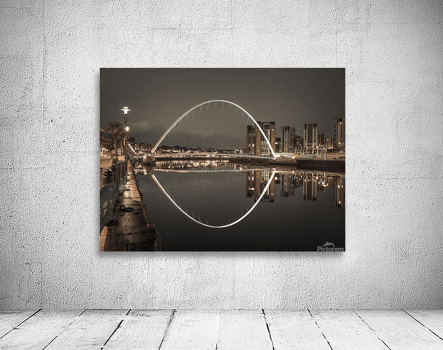 Gateshead Millennium Bridge Wall Preview