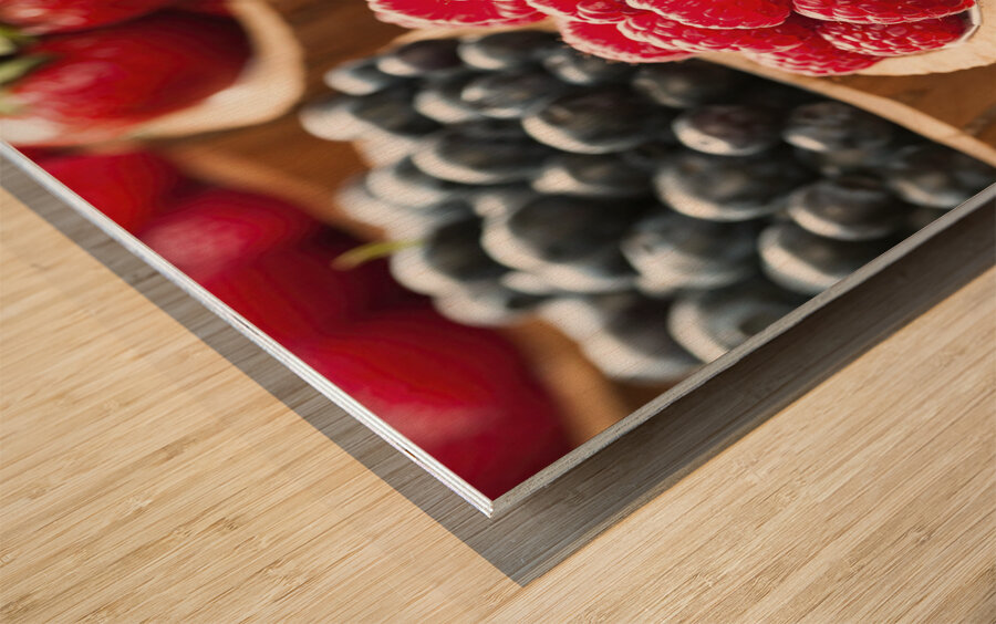 Berry Bonanza Wood print