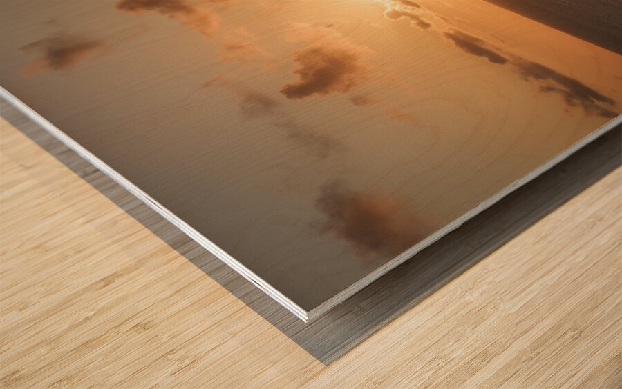 Postcard Perfect Wood print