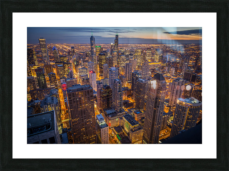 Chicago Picture Frame print