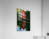 The Red Boathouse Acrylic Print