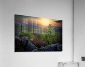 The Valley Beyond Acrylic Print