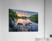 Spring Twilight at Jordan Pond Acrylic Print