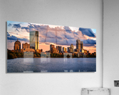 Boston Skyline Panorama Acrylic Print