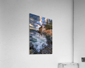Rising Tide at Bass Harbor Head Light Acrylic Print