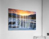 Sunset at Sandstone Falls Acrylic Print