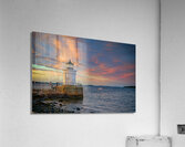 Sunset at Bug Light Acrylic Print