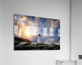 Gathering Clouds Redux Acrylic Print