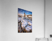 Winter Freeze at Marshall Point Acrylic Print