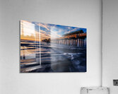 Folly Beach Pier Acrylic Print