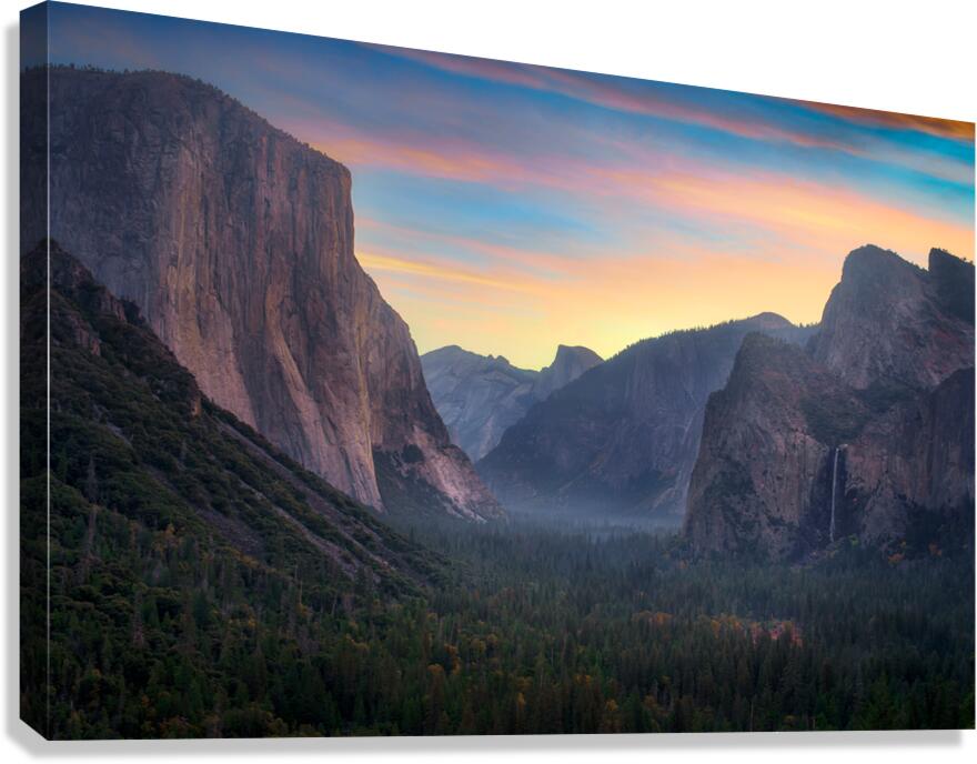 Valley Awakening Canvas Print