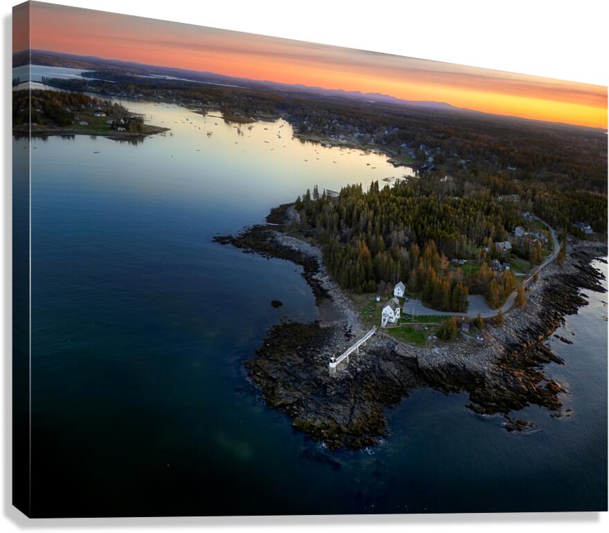First Light at Marshall Point Canvas Print