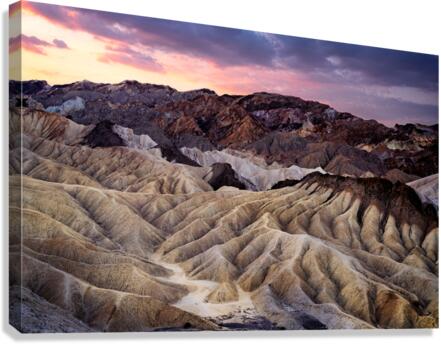 Zabriskie Point Canvas Print