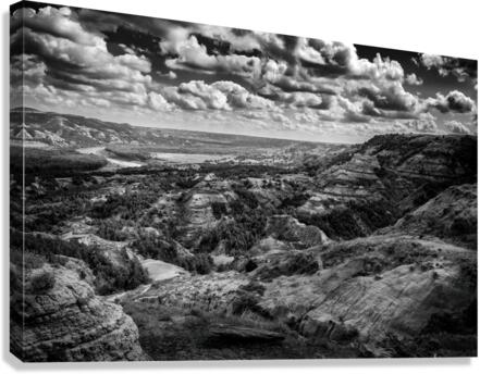 Oxbow Overlook Afternoon Canvas Print
