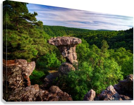 Pedestal Rock Canvas Print