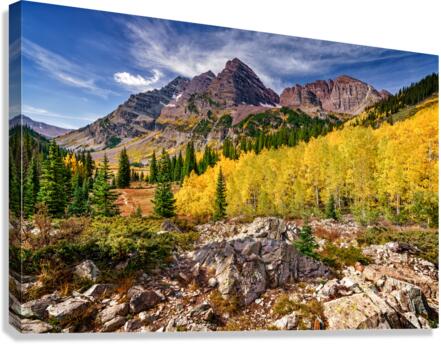 Maroon Bells II Canvas Print