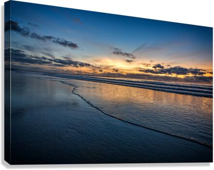 Sunrise on Old Orchard Beach Canvas Print