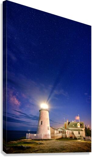 Pemaquid Twilight Canvas Print