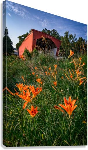 Holliwell Bridge Canvas Print