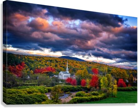 Stowe Autumn Canvas Print