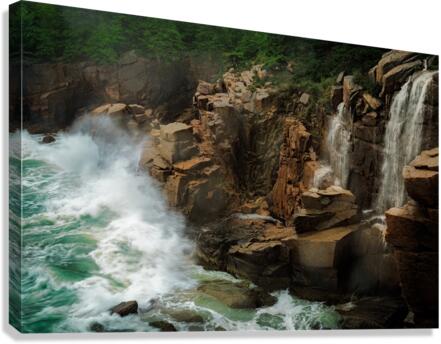 Acadia Fury Canvas Print