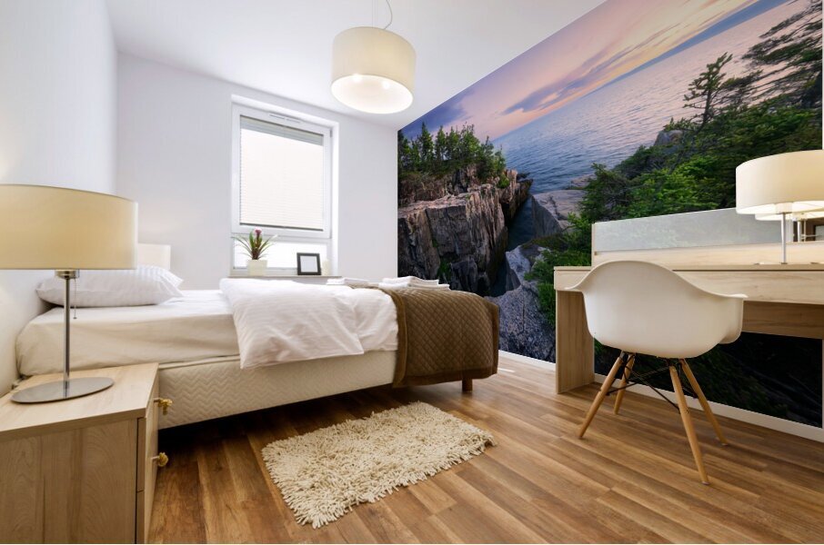 Ravens Nest Twilight Mural print