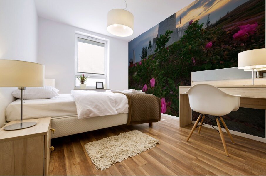 Twilight Bloom Mural print