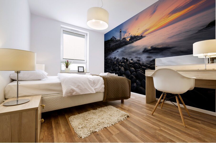 Cobblestone Dreams Mural print