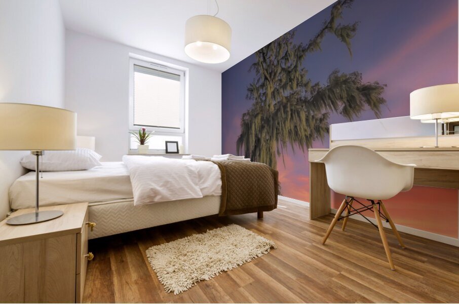 Bathed in Twilight Mural print